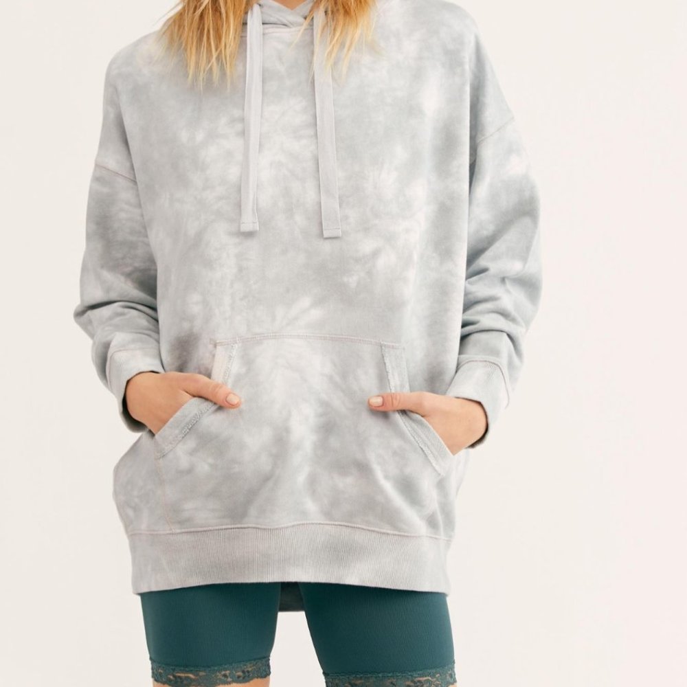 Free People Quartz City Tye Dye Hoodie, XS